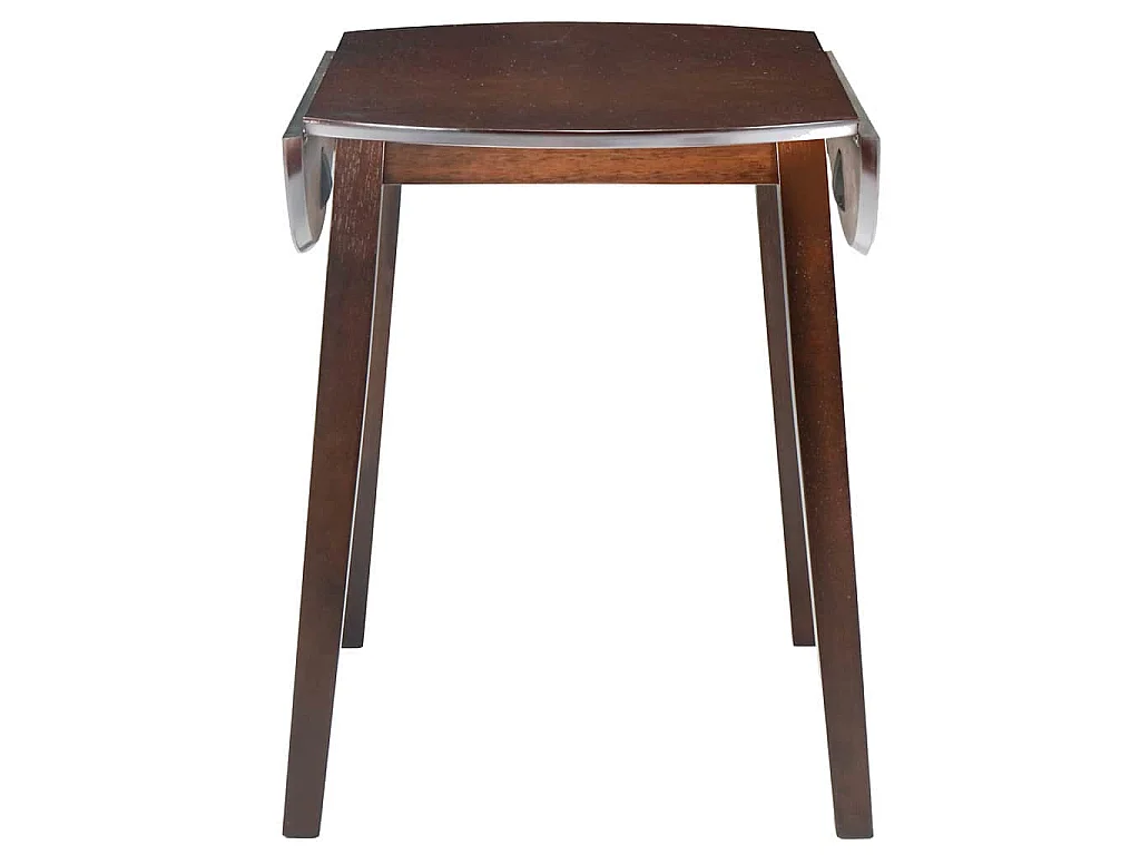 Esstisch Klappbar Rund MDF Braun