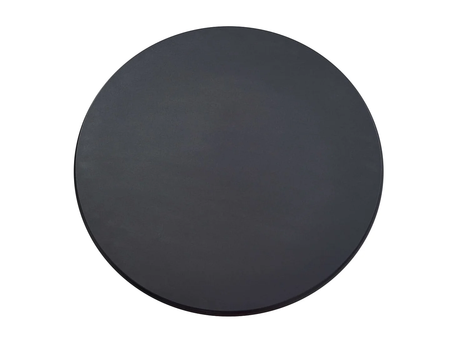 Bartisch Schwarz 60×107,5 cm MDF