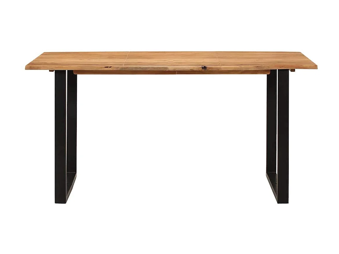 Eettafel 154x80x76 cm massief acaciahout