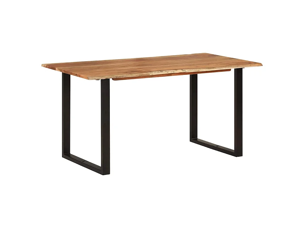 Table de salle à manger 154x80x76 cm Bois d'acacia solide