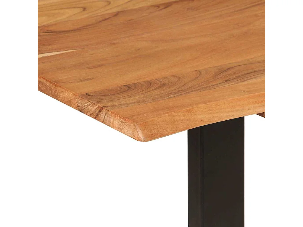 Table de salle à manger 154x80x76 cm Bois d'acacia solide