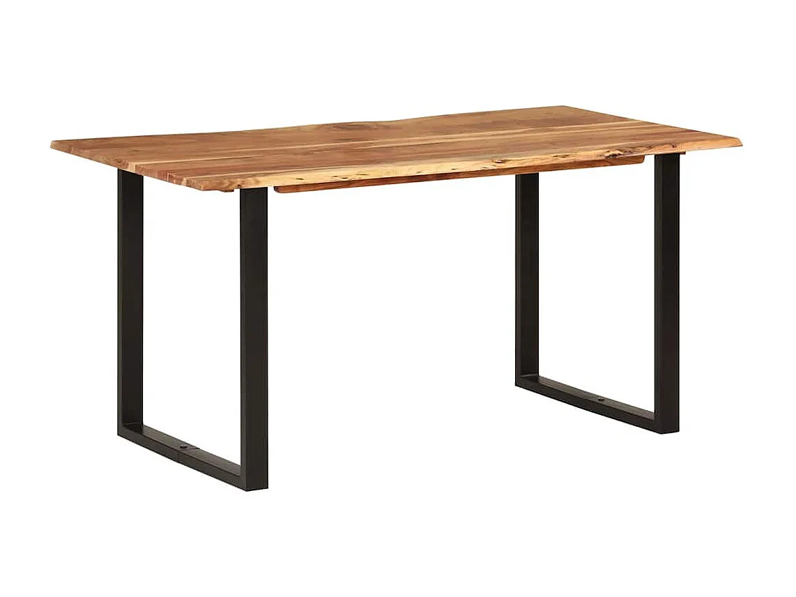 Table de salle à manger 154x80x76 cm Bois d'acacia solide