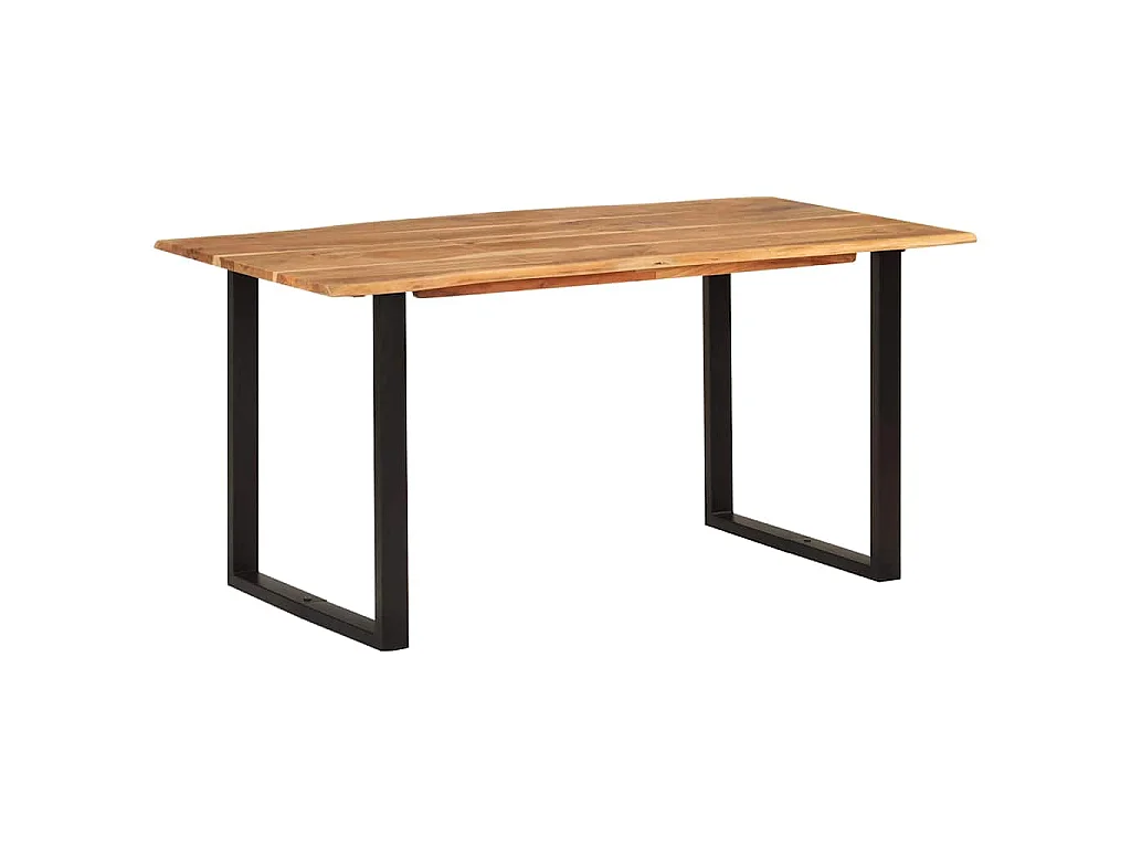 Esstisch 154x80x76 cm Massivholz Akazie