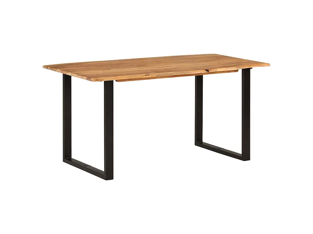 Esstisch 154x80x76 cm Massivholz Akazie