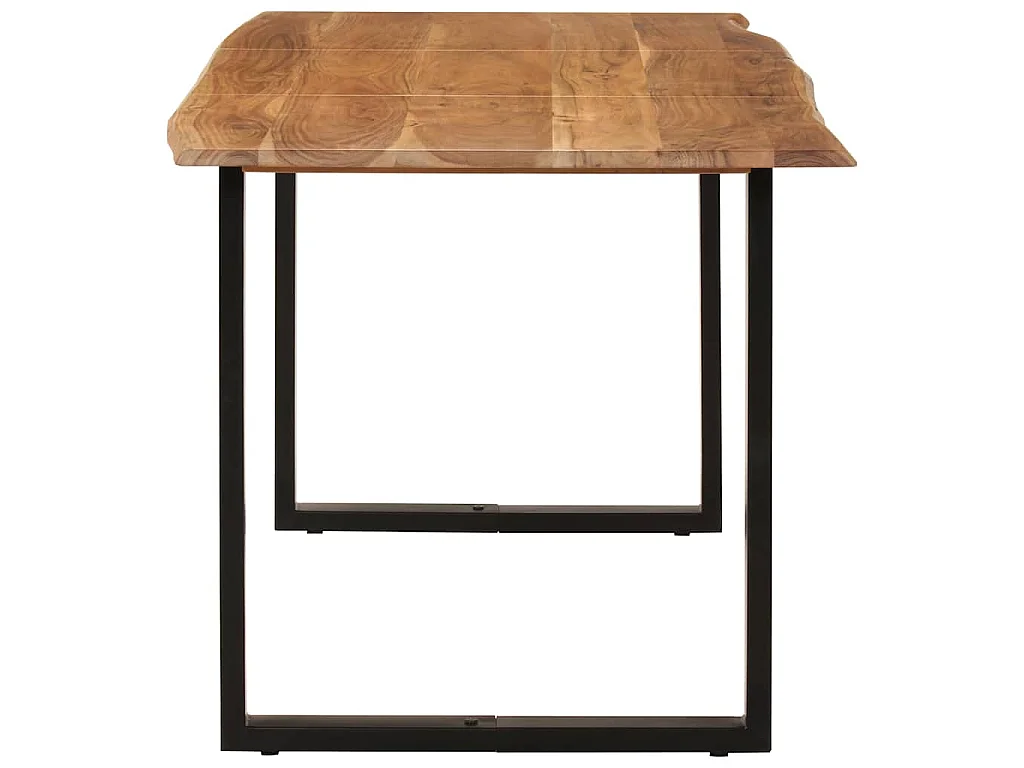 Esstisch 154x80x76 cm Massivholz Akazie
