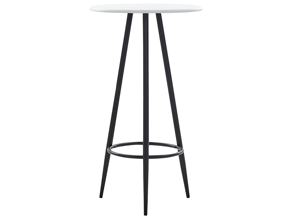 Mesa de bar 60x107,5 cm MDF branco