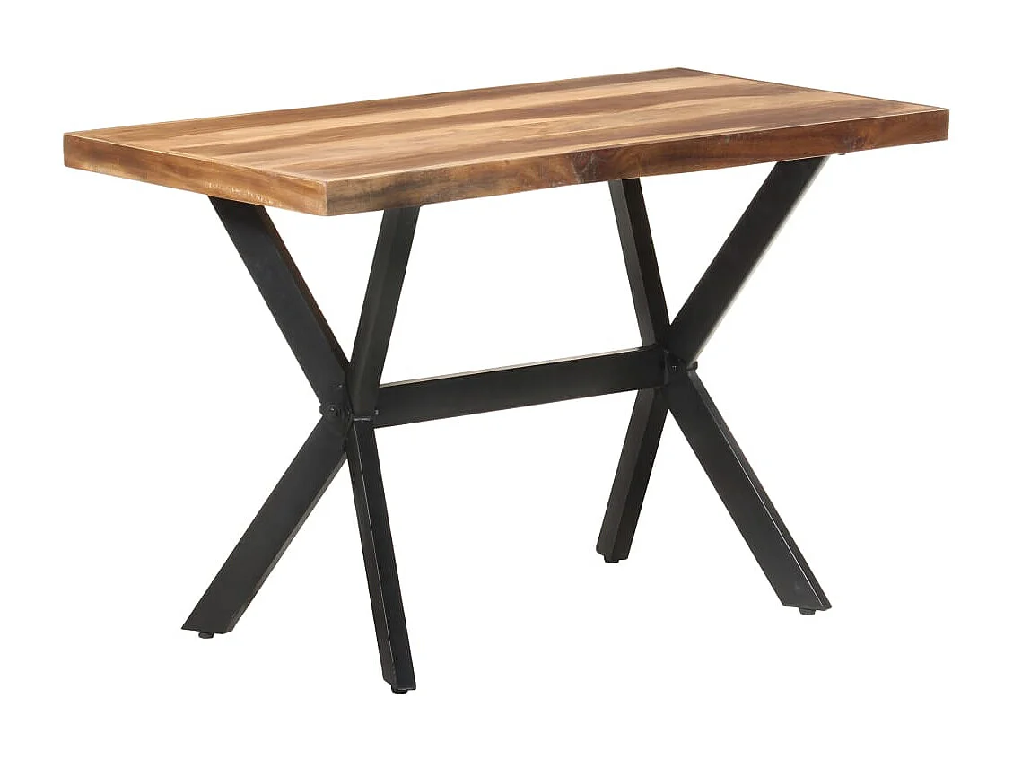 Table de salle à manger 120x60x75 cm Bois avec finition miel