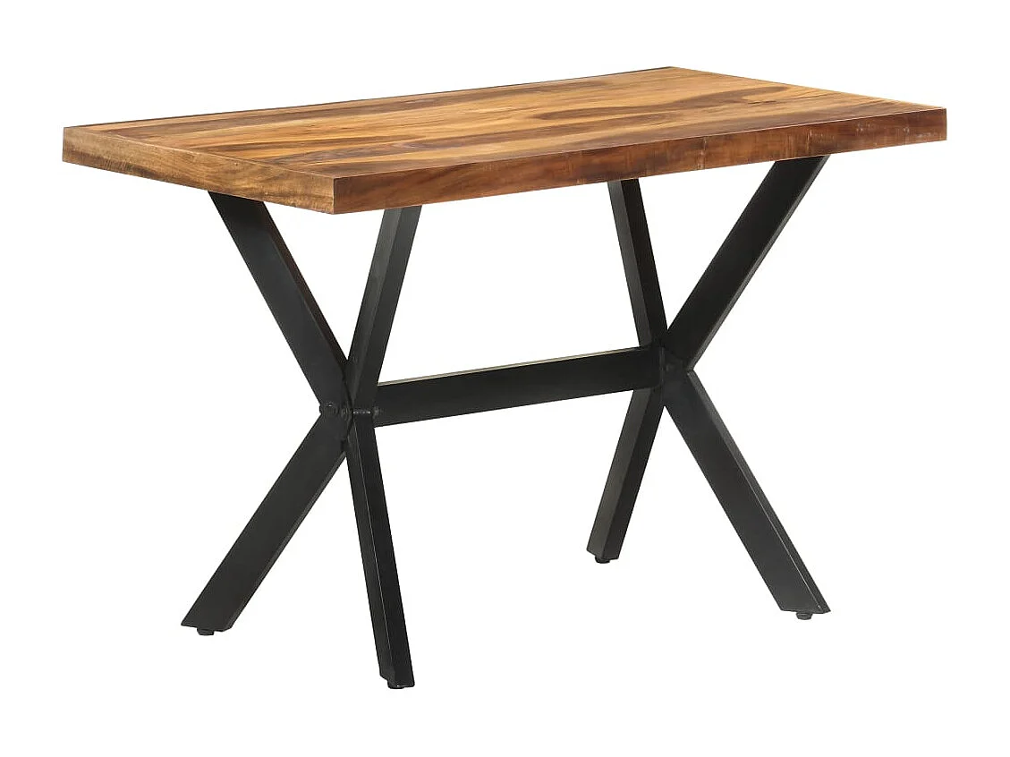 Table de salle à manger 120x60x75 cm Bois avec finition miel