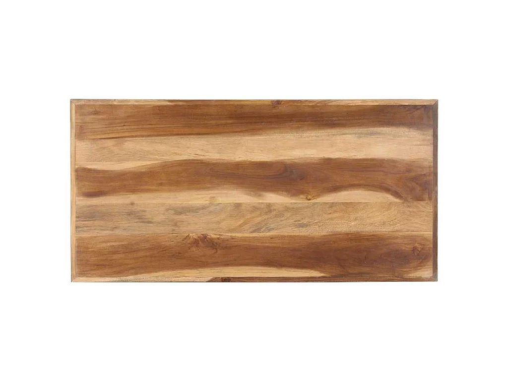 Table de salle à manger 120x60x75 cm Bois avec finition miel