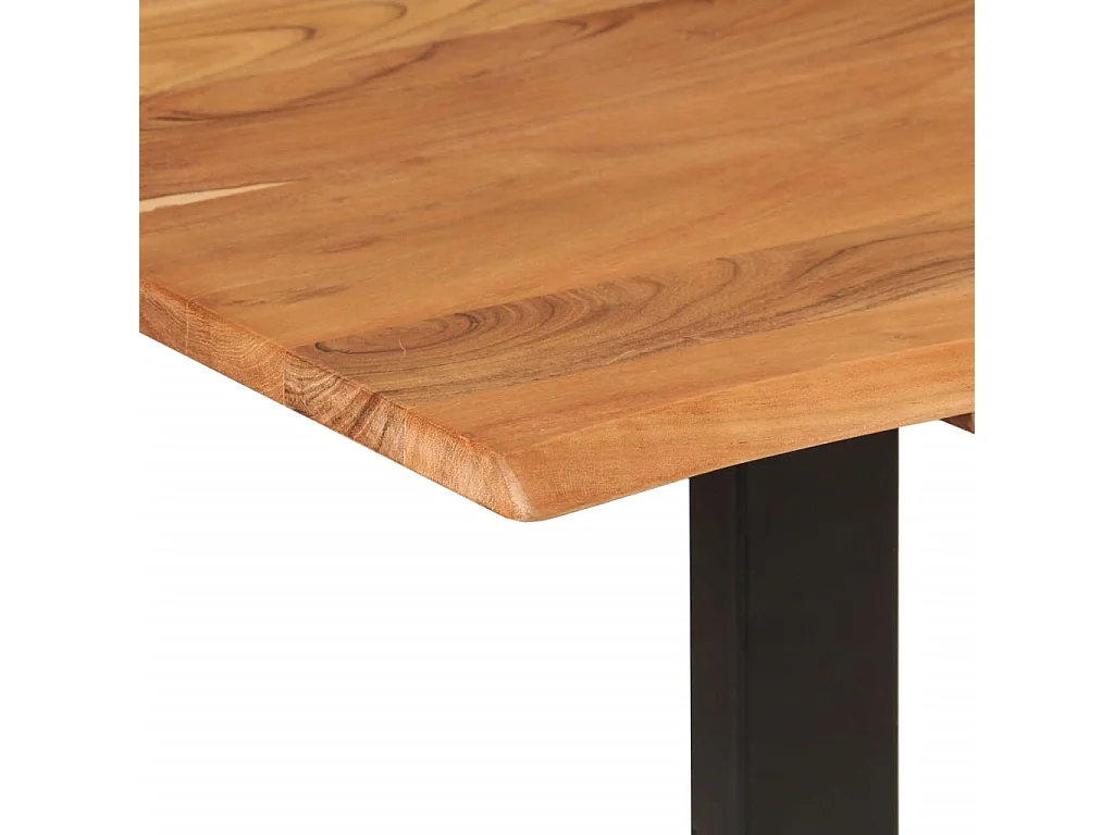 Table de salle à manger 180x90x76 cm Bois d'acacia massif
