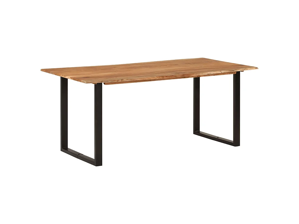 Table de salle à manger 180x90x76 cm Bois d'acacia massif