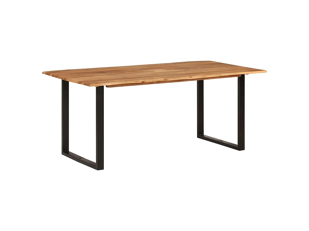 Table de salle à manger 180x90x76 cm Bois d'acacia massif
