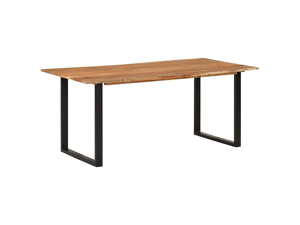Esstisch 180×90×76 cm Massivholz Akazie