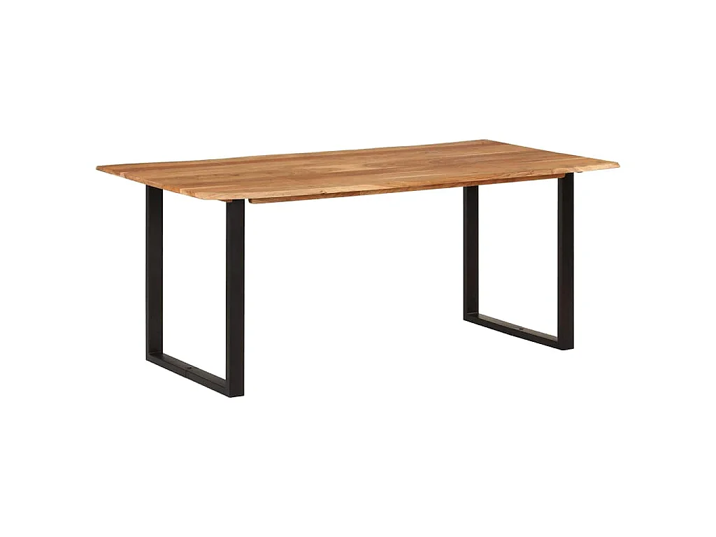 Esstisch 180×90×76 cm Massivholz Akazie