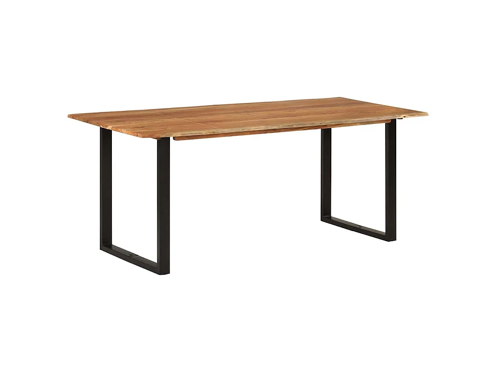 Esstisch 180×90×76 cm Massivholz Akazie