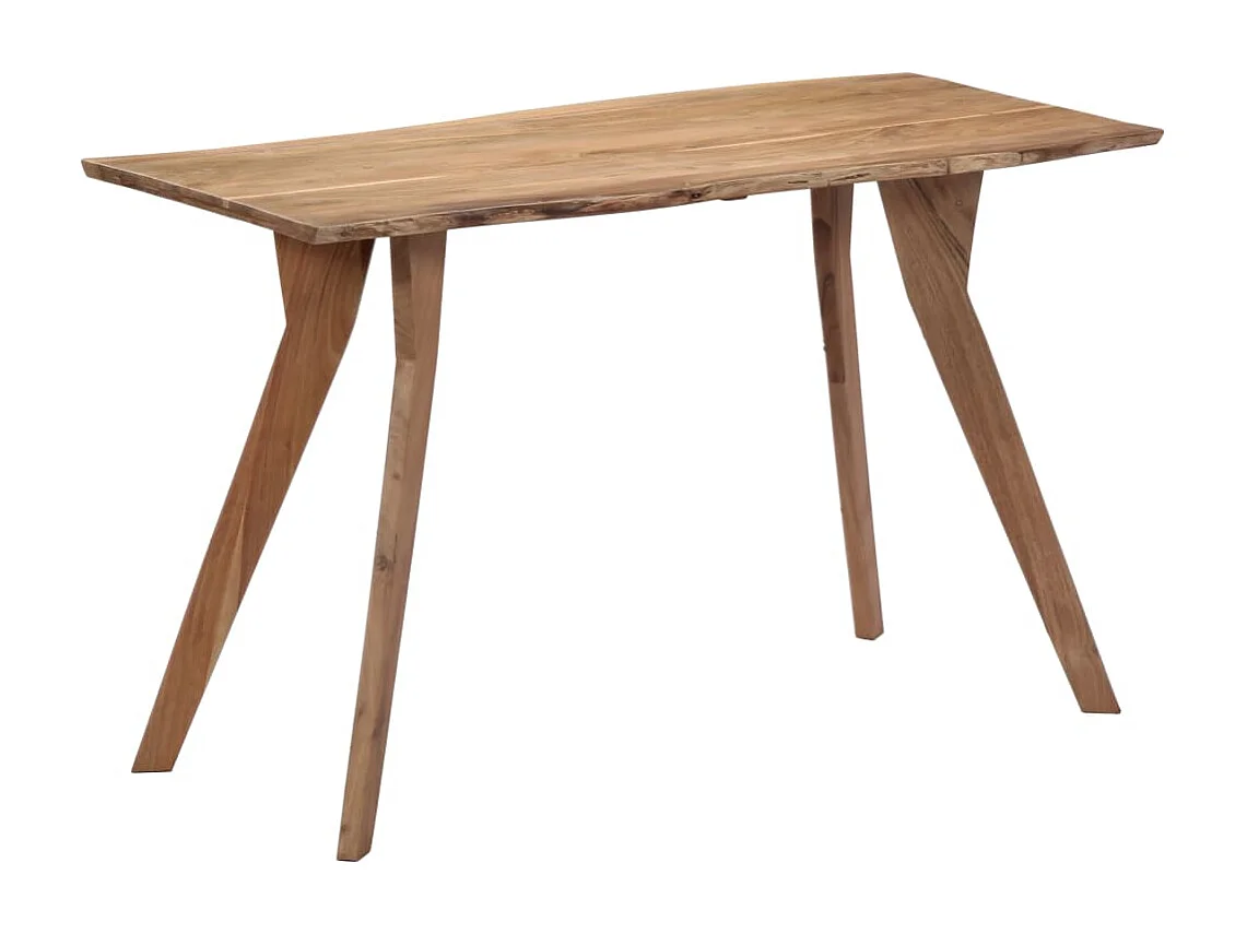 Table de salle à manger 120x58x76 cm Bois d'acacia solide