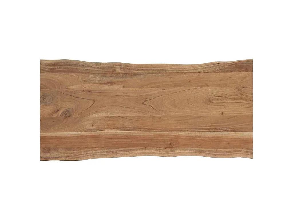 Esstisch 120 x 58 x 76 cm Massivholz Akazie