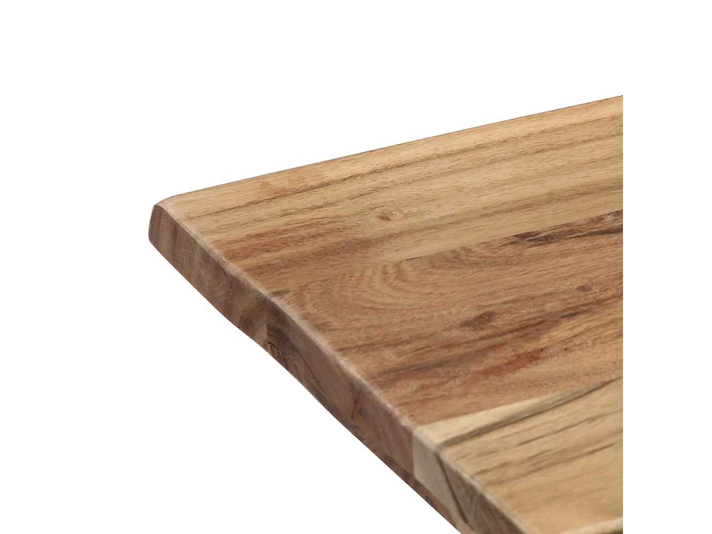 Esstisch 120 x 58 x 76 cm Massivholz Akazie
