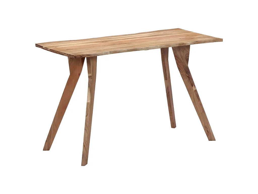 Table de salle à manger 120x58x76 cm Bois d'acacia solide