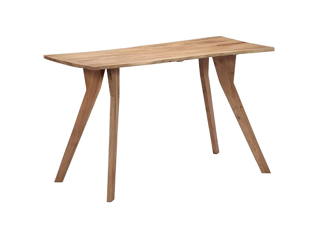 Table de salle à manger 120x58x76 cm Bois d'acacia solide