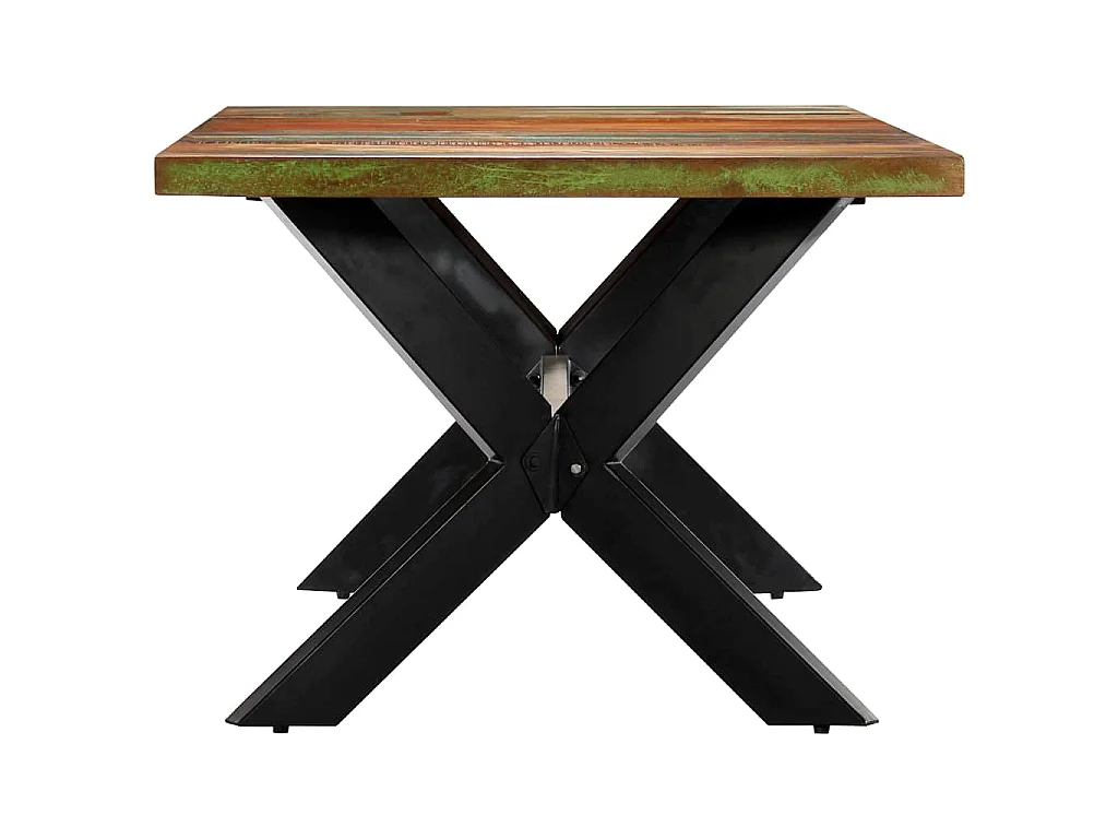 Eettafel 200x100x75 cm massief gerecycled hout