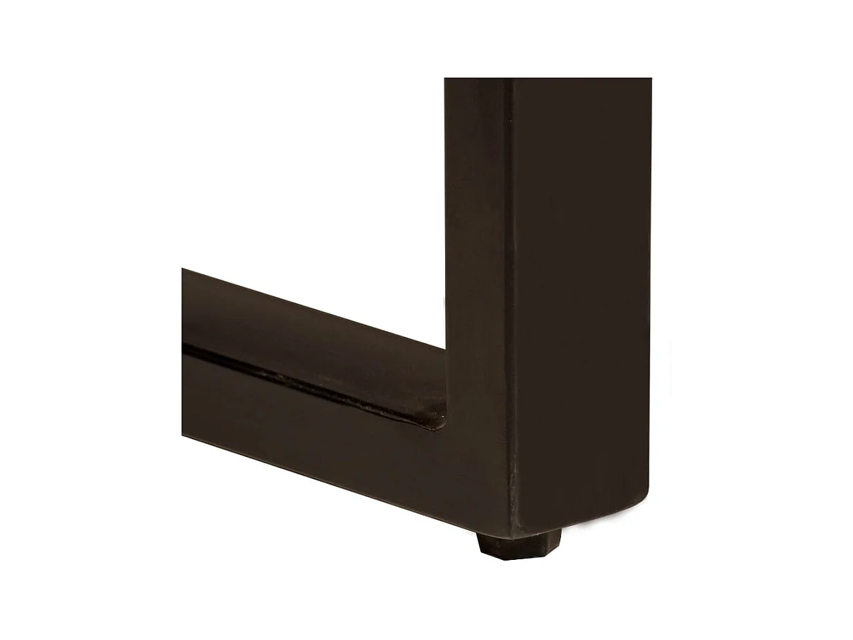 Eettafel 220x100x75 cm massief gerecycled hout
