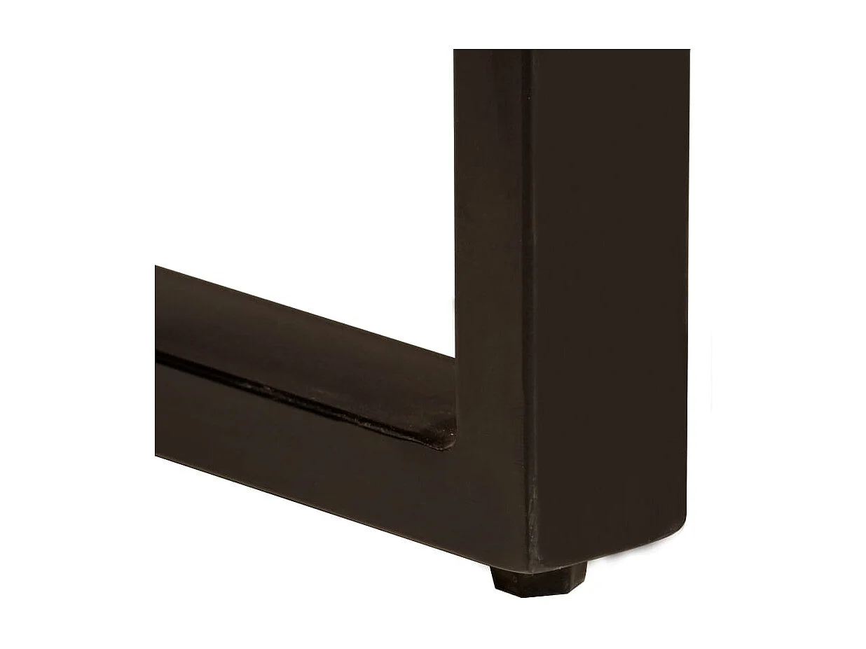 Eettafel 220x100x75 cm massief gerecycled hout