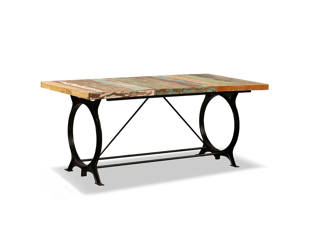 Table à manger Bois de récupération massif 180 cm