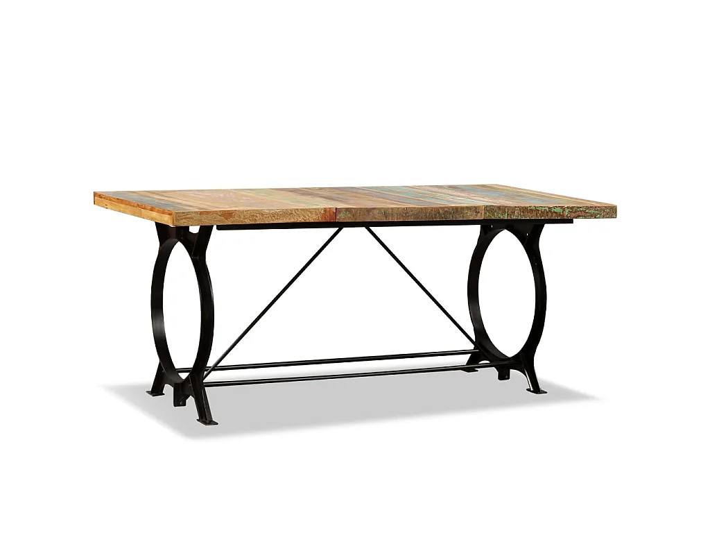 Table à manger Bois de récupération massif 180 cm
