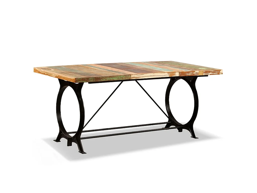 Table à manger Bois de récupération massif 180 cm