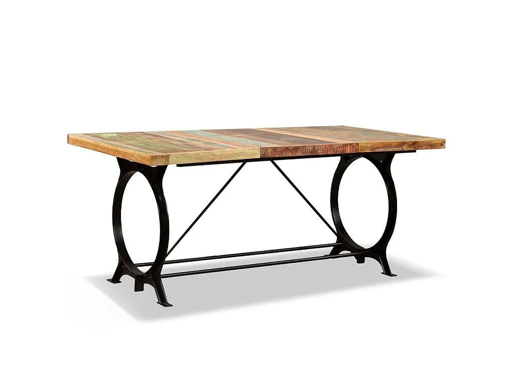 Table à manger Bois de récupération massif 180 cm