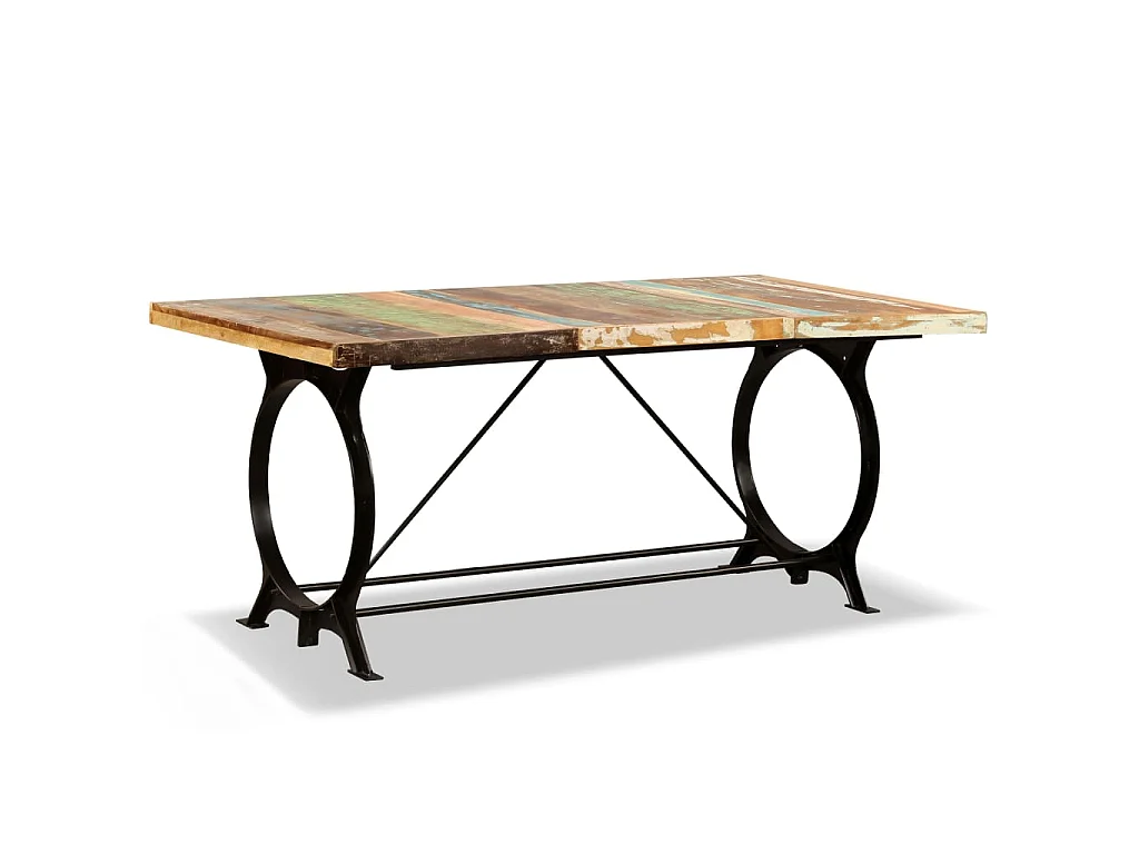 Table à manger Bois de récupération massif 180 cm