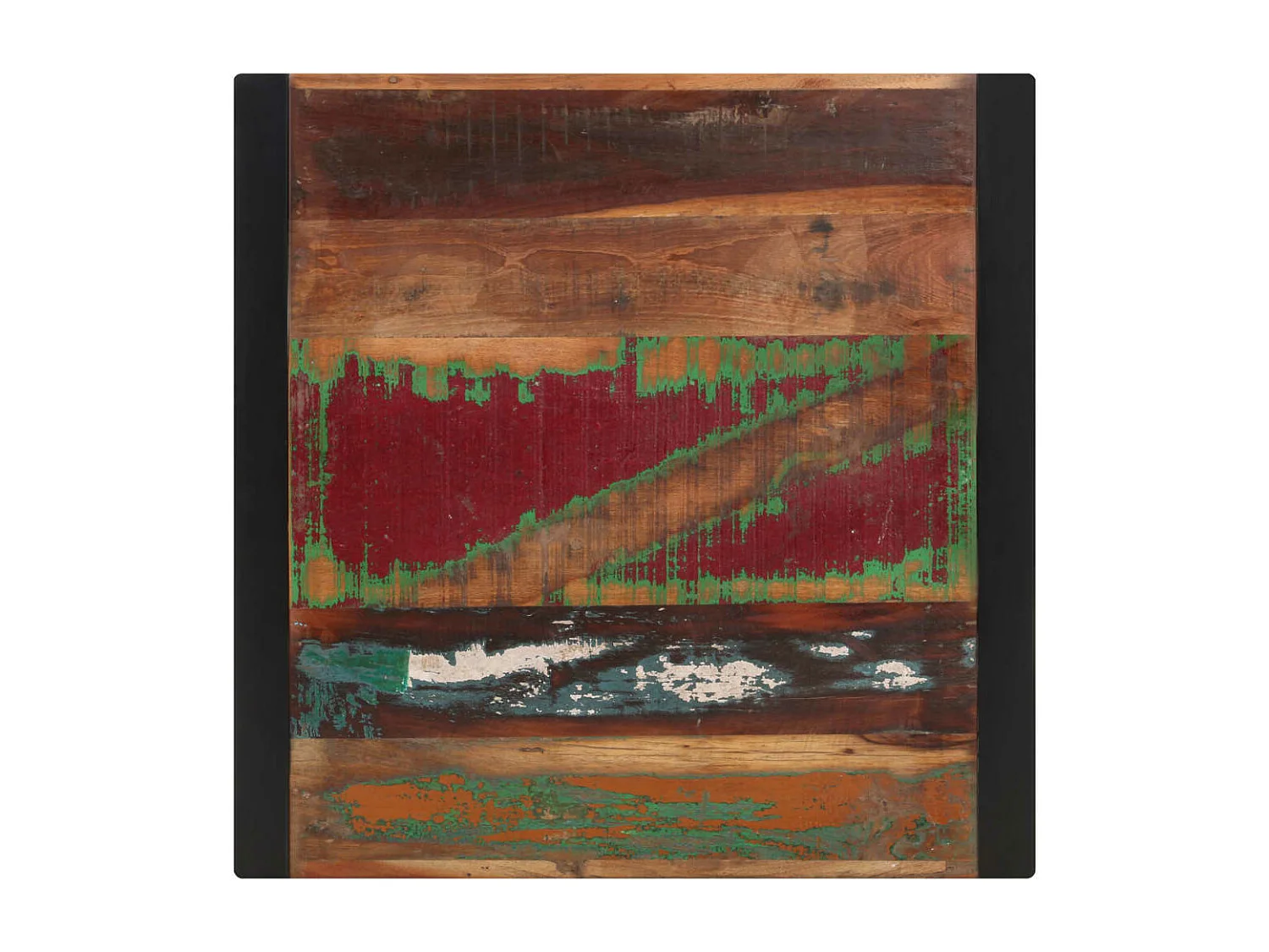 Eettafel 70x70x75 cm massief gerecycled hout