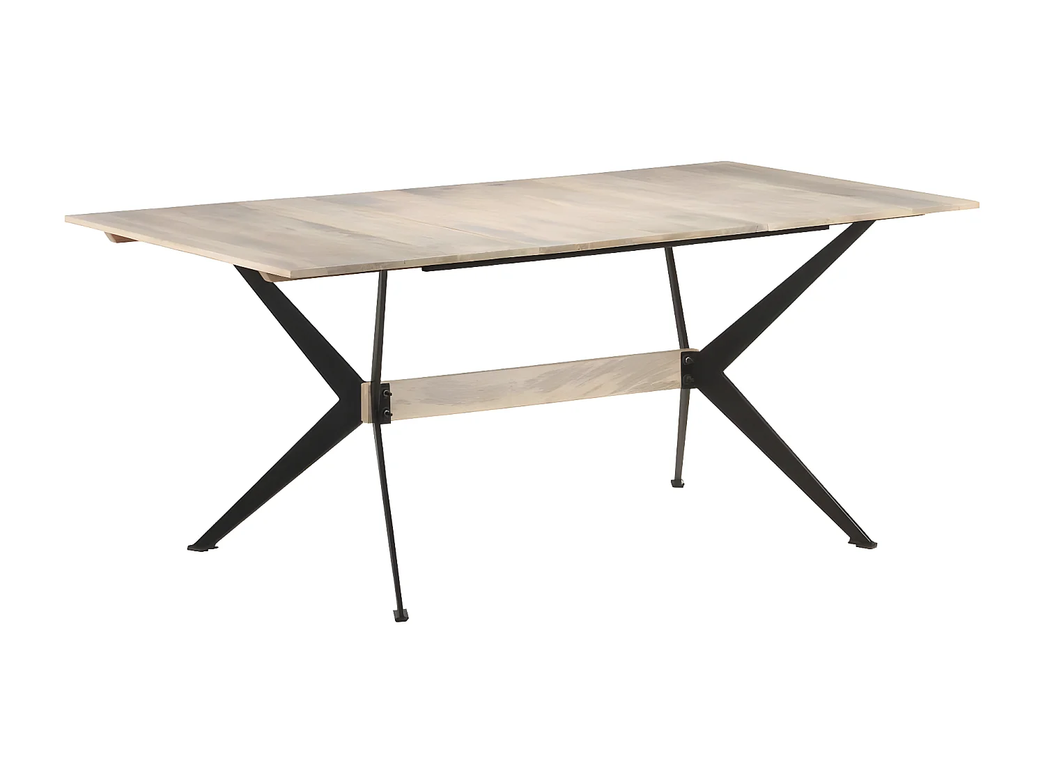 Table à manger 180x90x76 cm Bois de manguier massif