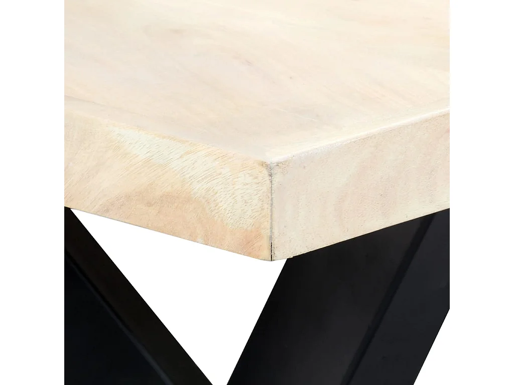 Tavolo da Pranzo 180x90x75 cm in Legno Massello di Mango