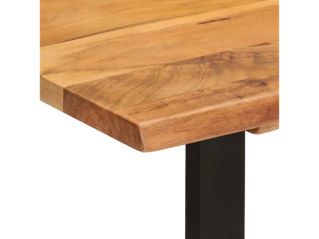 Table à dîner 110x50x76 cm Bois d'acacia solide