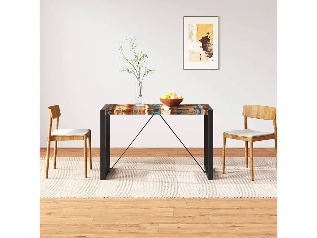 Esszimmertisch Altholz Massiv 120 cm