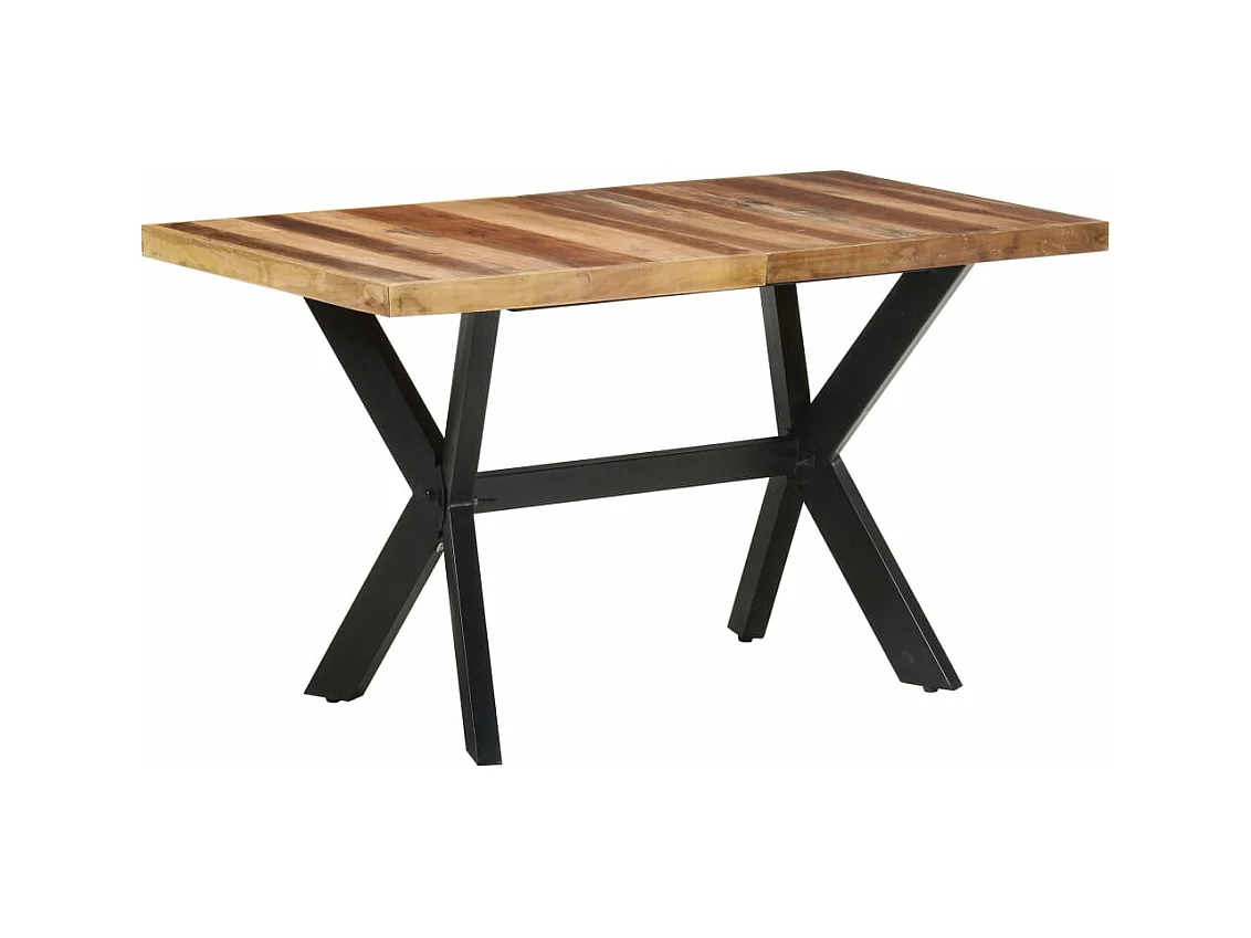 Table de salle à manger 140x70x75 cm Bois avec finition miel