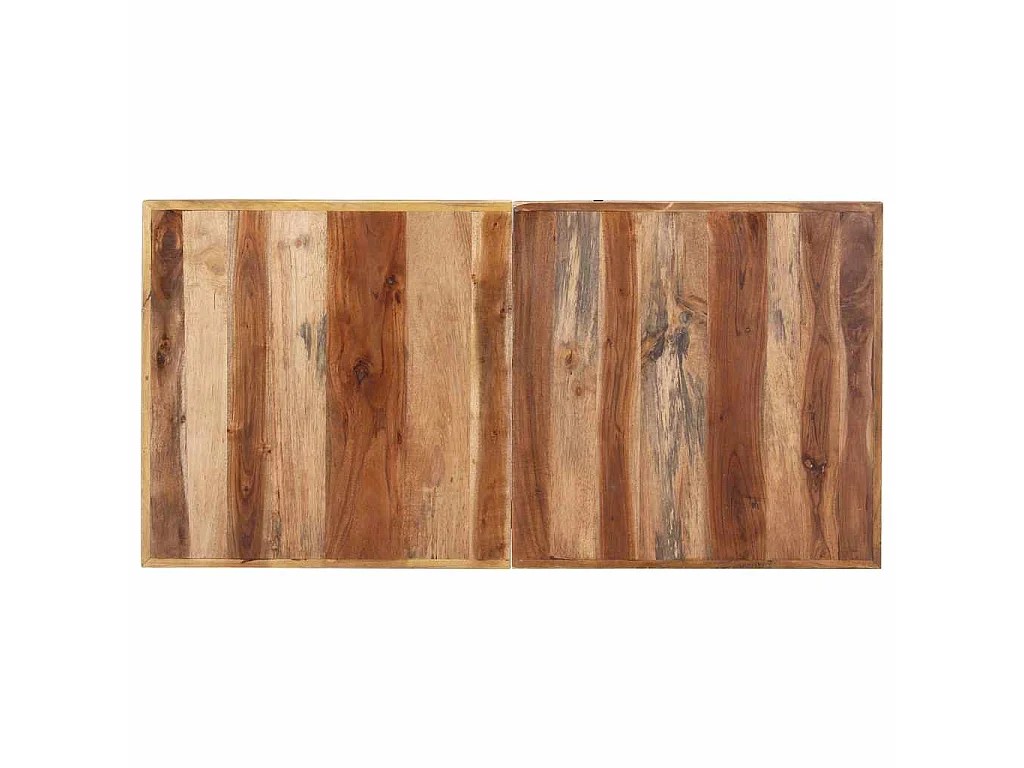Table de salle à manger 140x70x75 cm Bois avec finition miel