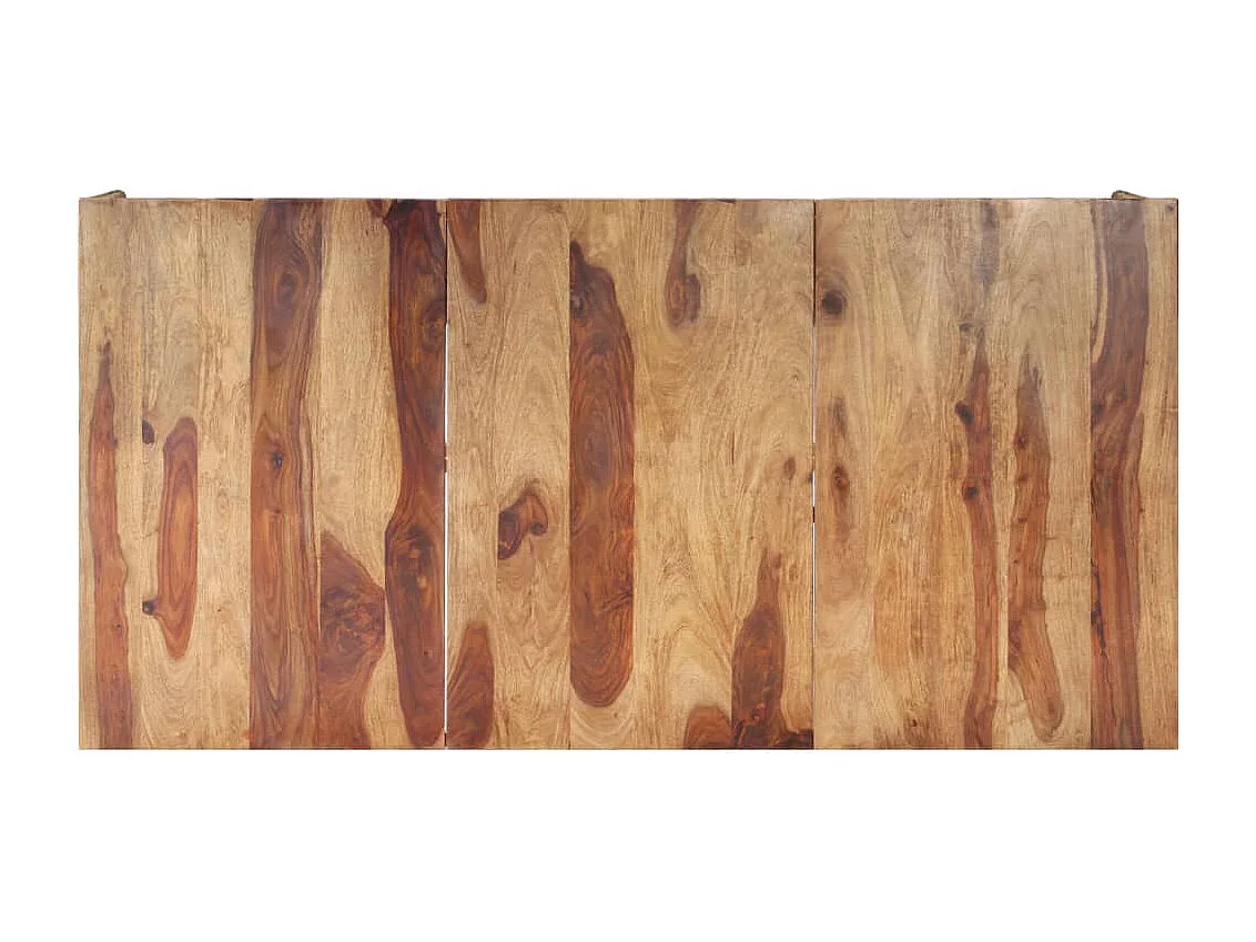Eettafel 180x90x76 cm massief hout