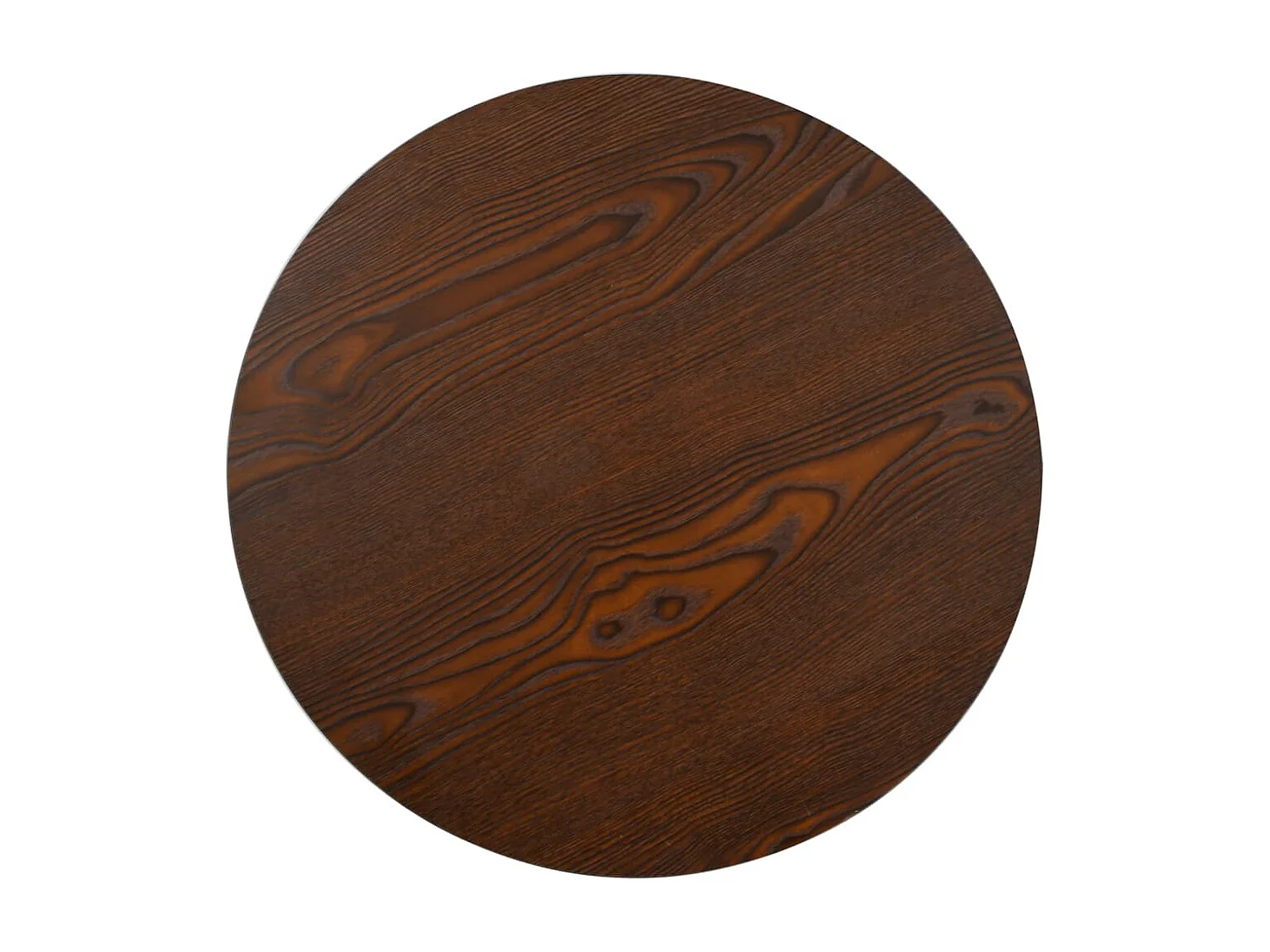 Bistrotisch Dunkelbraun 60 cm MDF