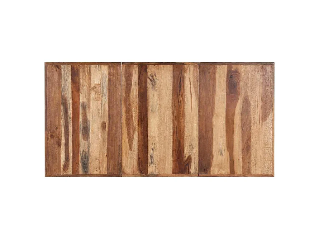 Table de salle à manger 180x90x75 cm Bois avec finition miel