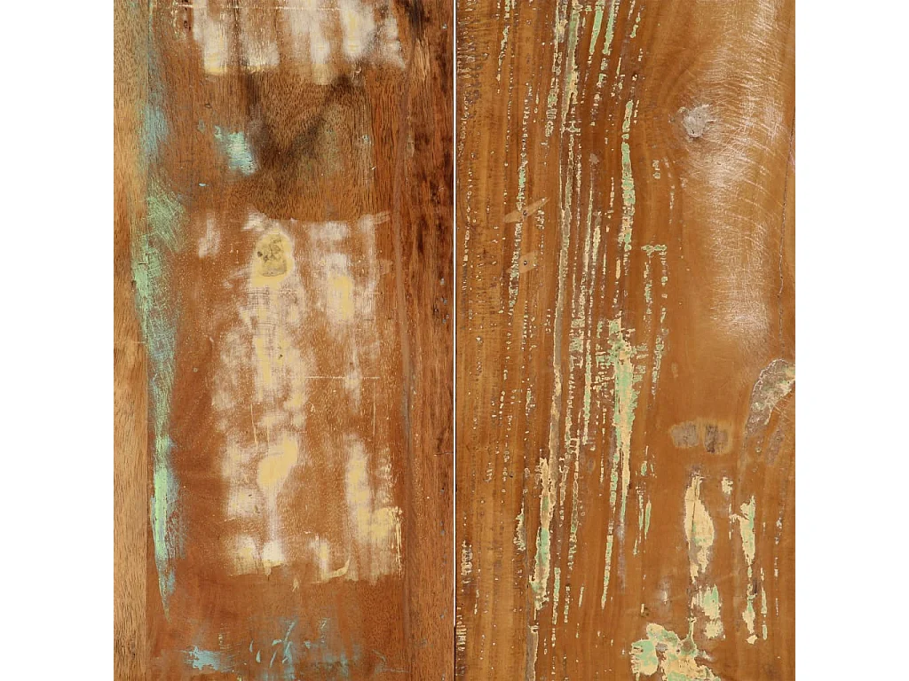 Table à manger 160x80x75 cm Bois de récupération massif
