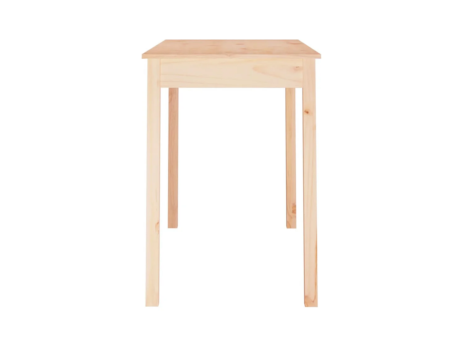 Table à manger 110x55x75 cm Bois massif de pin