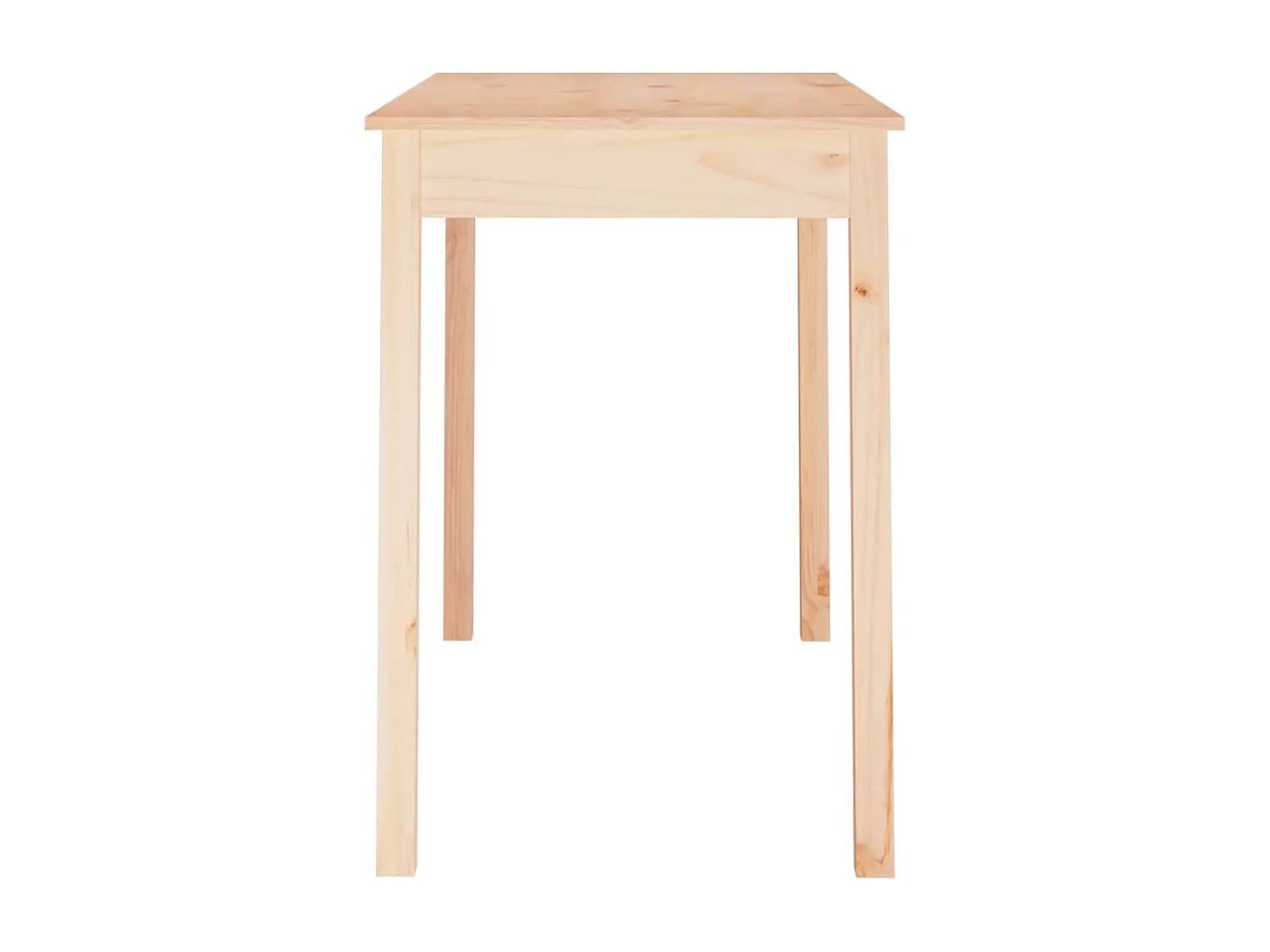 Table à manger 110x55x75 cm Bois massif de pin