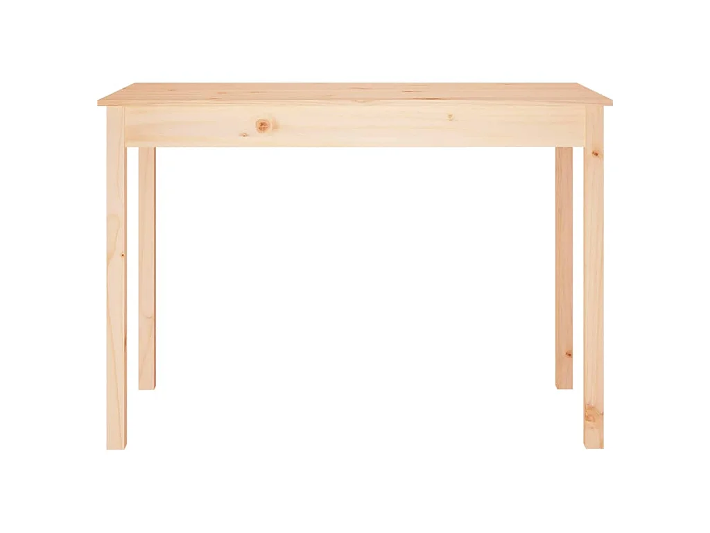 Table à manger 110x55x75 cm Bois massif de pin