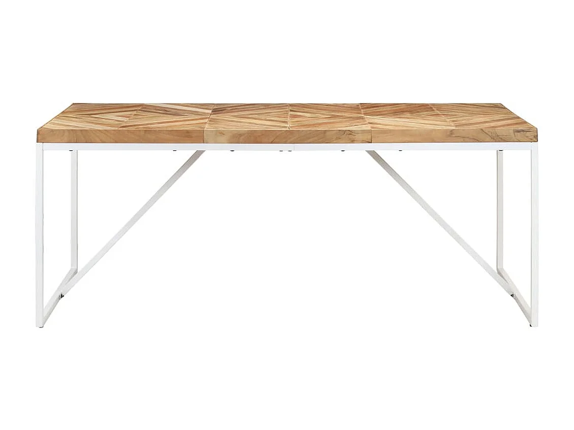 Tavolo da Pranzo 180x90x76 cm Legno Massello di Acacia e Mango