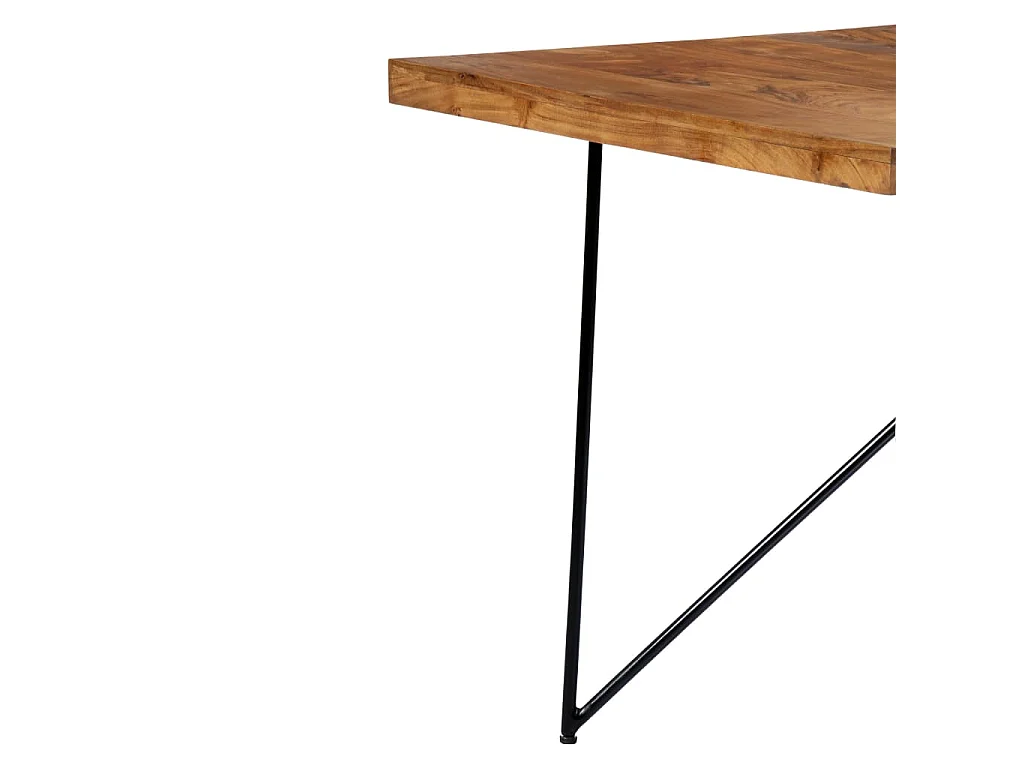 Table à manger 180x90x76 cm Bois d'acacia massif