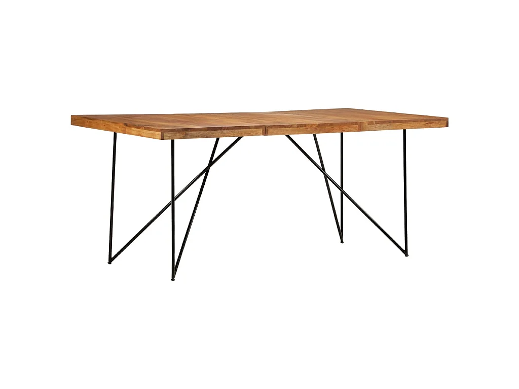 Table à manger 180x90x76 cm Bois d'acacia massif