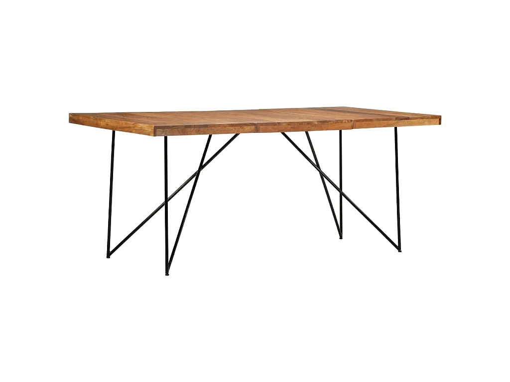 Table à manger 180x90x76 cm Bois d'acacia massif